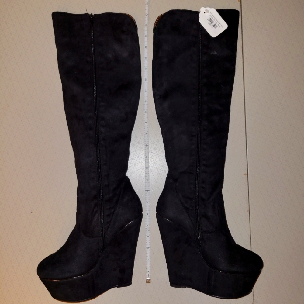 Bakers Knee High Wedges